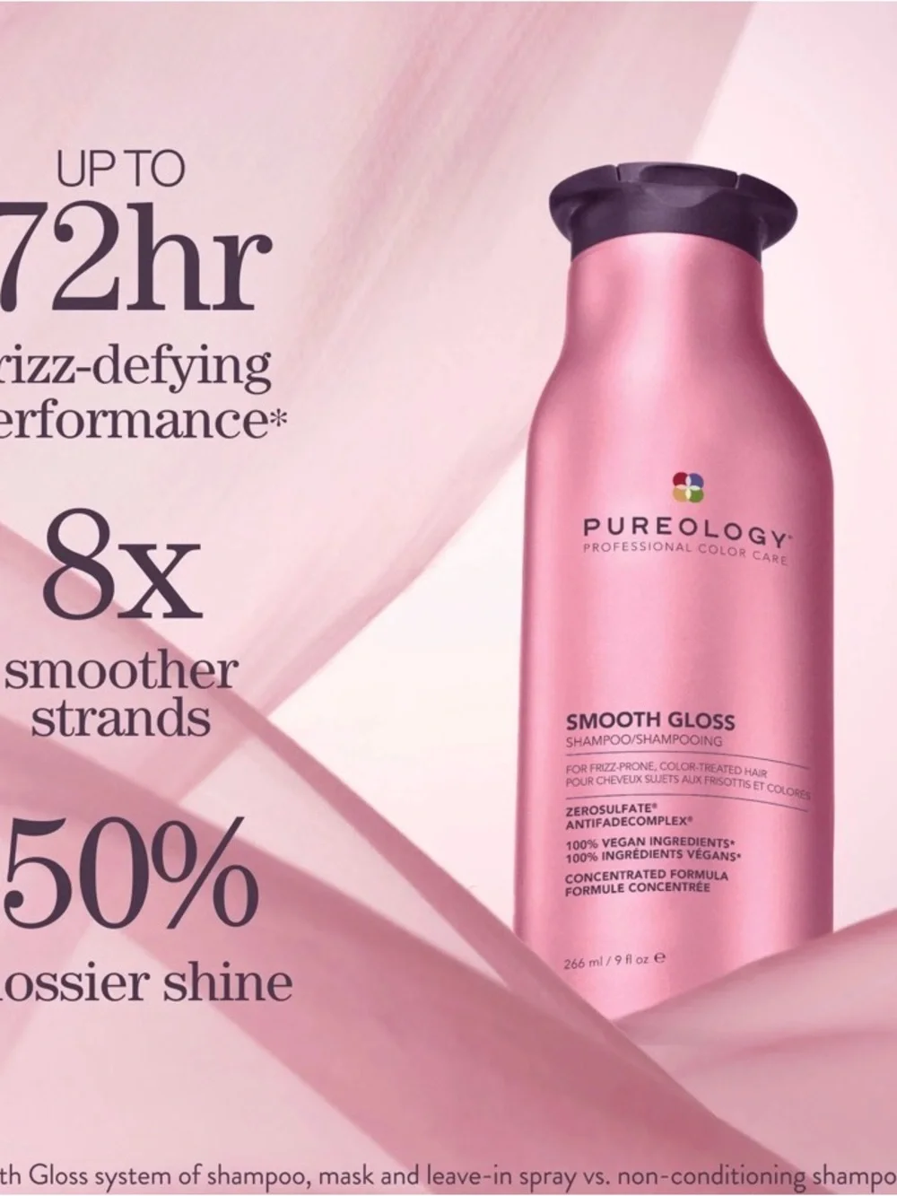 Pureology Smooth Gloss Shampoo (9 fl oz)
